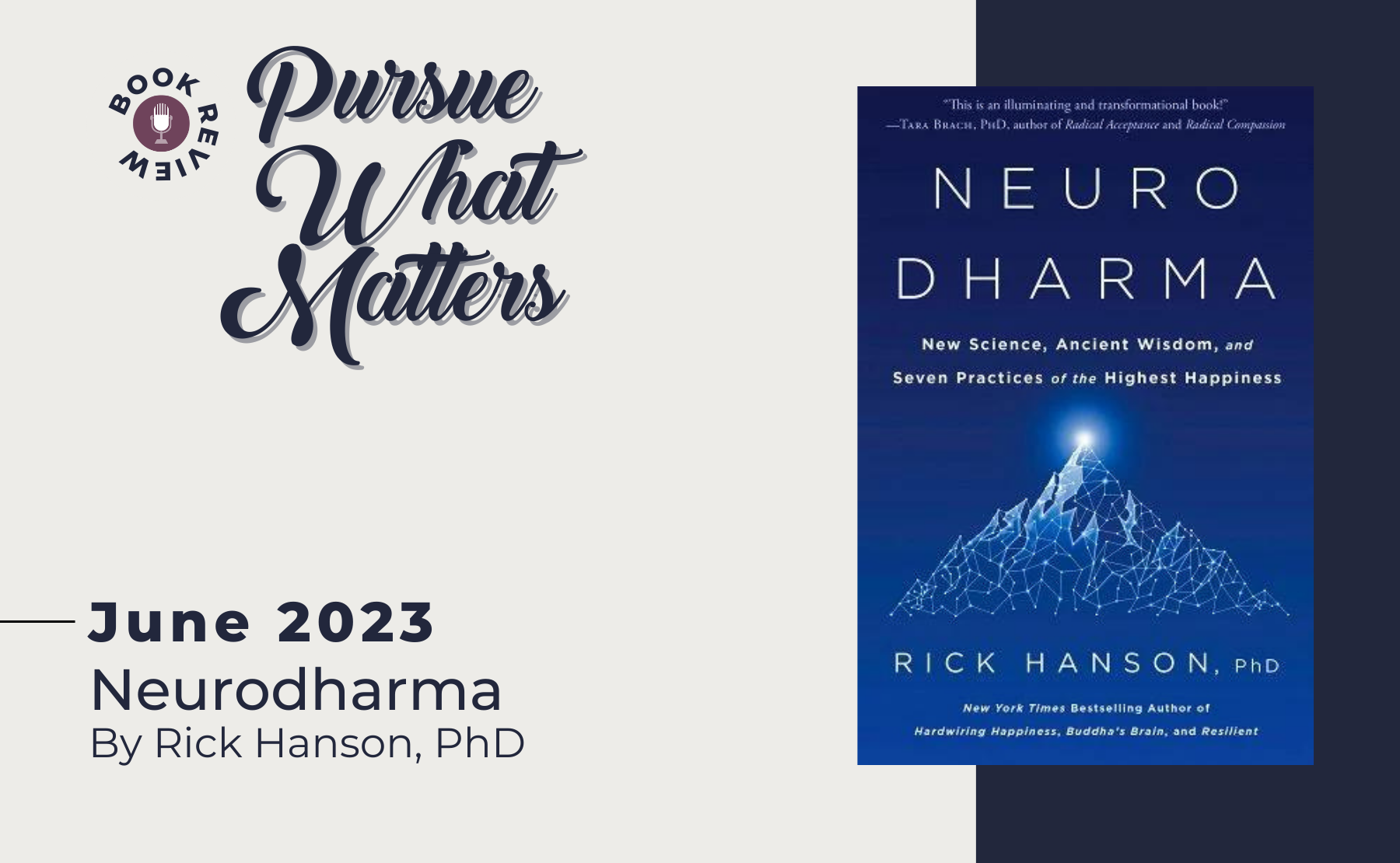 Book Review: Neurodharma - Dr Melissa Smith