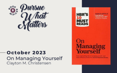 Book Review: On Managing Yourself